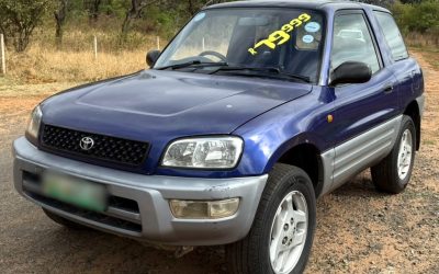 1998 Toyota Rav4 2.0 Petrol 3Dr Manual